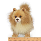 Faire-Bearington Collection Activity Toys Lifelike Plush Pomeranian by Bearington