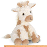 FAIRE: Bearington Collection plush giraffe Scruffy Fluffy Plush Giraffe Cute Gift for Kids by Bearington