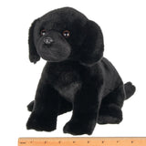 Faire-Bearington Collection Sitting Med Black Lab Plush Puppy by Bearington Collection