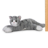 FAIRE - Bearington Plush Animals Plush Floppy Tabby Cats! Gray, Brown or Orange Tabby Kitty Cats Lifelike-Bearington Collection