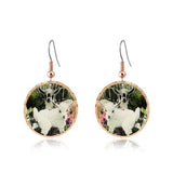 FAIRE - Copper Arts Fashion Earrings Handmade Copper Baby Goat Earrings