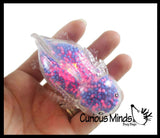 faire - curious minds toys fidget toys Light Up Axolotl Squeeze Fidget