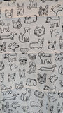 Faire- Danica Jubilee Dish towels Black and White Dogs Dog Lovers Dishtowels Perfect Gift!