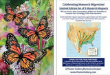 FAIRE: flutter gallery magnet Monarch Butterfly 3D Magnet Set
