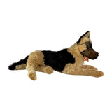 FAIRE: FurTastic Friends by Bocchetta Plush Toys Large Plush German Shepherd Black Face Stuffed Dog Lifelike Handmade