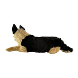 FAIRE: FurTastic Friends by Bocchetta Plush Toys Large Plush German Shepherd Black Face Stuffed Dog Lifelike Handmade