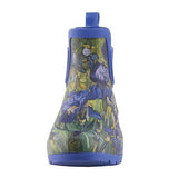 faire-galleria rain jacket Short Boot Size  7 Van Gogh "Irises" Rain Collection
