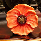 Faire-Ibis and Orchid Design Wall Clock Poppy Clock