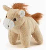 Faire-Keycraft Brown Farm Mini Buddies Asst Stuffed Animal Toy Eco Friendly