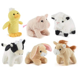 Farm Mini Buddies Asst Stuffed Animal Toy Eco Friendly