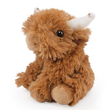 FAIRE: LIVING NATURE Itty Bitty Highland Cow Plushie Baby Safe!