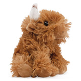 FAIRE: LIVING NATURE Itty Bitty Highland Cow Plushie Baby Safe!