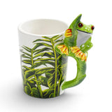 FAIRE - Puckator Ltd Fun Tree Frog on a Plant Mug for the Frog Lovers in Your Life!