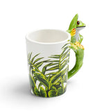 FAIRE - Puckator Ltd Fun Tree Frog on a Plant Mug for the Frog Lovers in Your Life!