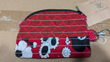 FAIRE - SewMuchMoreStore Purses And Pouches Camper Coin Purse - Handmade Repurposed Fabric - One of Kind