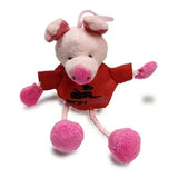 Piggy And Cow Cute String Legs Cat Toy's - PIG