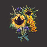 Fernville Creations Fernville Creations - Sunflower Fingertip Towel for Bath or Kitchen Decor