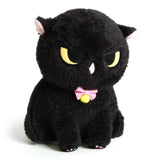 Floral Frolic Black Floral Frolic - Angry Cat Plush Many Colors To Choose From!  Siamese, Ragdoll, Black, Tabby, Calico.....