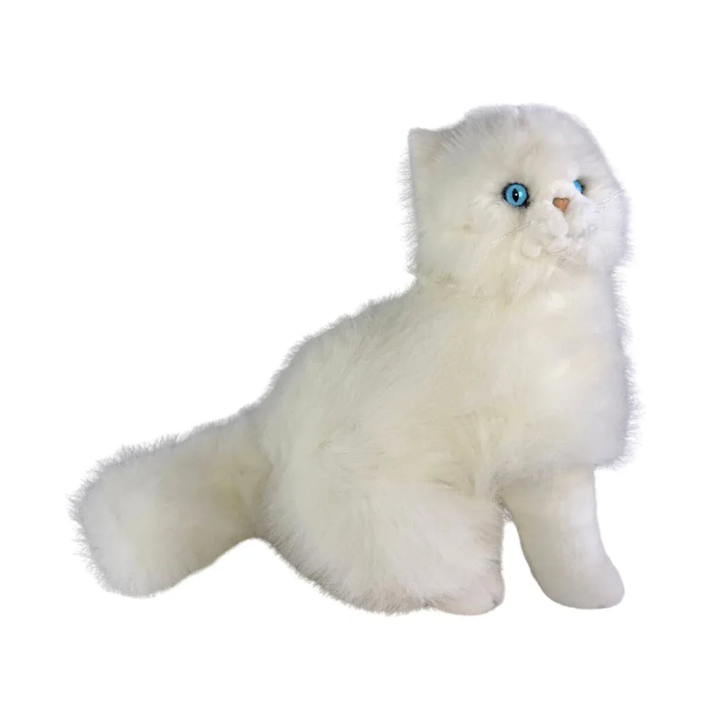 Black or White Lifelike Sitting Persian or Chantilly-Tiffany Cat Size