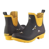 Galleria Enterprises 11 Galleria Enterprises - Black Bees Chelsea Rain Boot