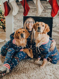 Good Thomas™ Dog Pajamas Santa Sleighs Pajama (Dog & Kid Sizes Only)