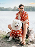 Good Thomas™ Hawaiian Shirt Clay Hibiscus BBQ Shirt