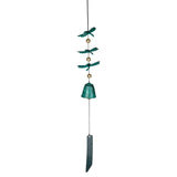 Dragonfly Windbell Habitats Patina Green