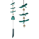 Dragonfly Windbell Habitats Patina Green