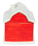 Hanna's Handiworks Hanna's Handiworks - Lightup Wreath Christmas Cow Barn Cookie Jar