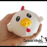 Kellis Gifts Stuffed Animals Chicken PBJ's Plush Ball Jelly Barnyard Animals