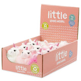 Keycraft Keycraft - Little Living Nature Clips Unicorn  Plush Animal Keyring