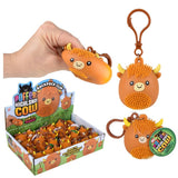 La Luna Bella - Toys La Luna Bella - Toys - 2" Puffer Highland Cow - LLB Toys