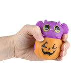 La Luna Bella - Toys La Luna Bella - Toys - 3.5" Squeezy Bead Animal Jack O Lantern 12ct LLB kids toys