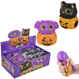 La Luna Bella - Toys La Luna Bella - Toys - 3.5" Squeezy Bead Animal Jack O Lantern 12ct LLB kids toys