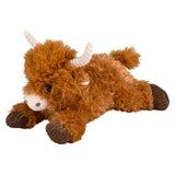 La Luna Bella - Toys La Luna Bella - Toys - 8" Laying Highland Cow Plush - LLB Toys