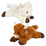 La Luna Bella - Toys La Luna Bella - Toys - 8" Laying Highland Cow Plush - LLB Toys