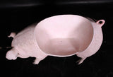 LM Treasures LM Treasures - Pig Bench Life Size Statue
