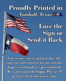 Lone Star Art 8 x 12 Lone Star Art - Girl Who Really Loved Dogs and Chicken - Metal Sign