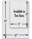 Lone Star Art 8 x 12 Lone Star Art - I Like Chickens - Metal Sign