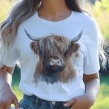 Par.tees by Party On! Par.tees by Party On! - Western Cow Country Highland Graphic Tee