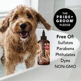 PRIDE+GROOM The No-Shed THE NON SHEDDER Dog Shampoo
