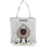 Puckator Ltd Puckator Ltd - BAAAG Sheep Reusable Zip Up Cotton Bag