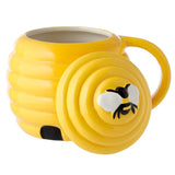 Puckator Ltd Puckator Ltd - Beehive Shaped Ceramic Mug with Lid