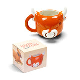 Puckator Ltd Puckator Ltd - Highland Coo Cow Head Ceramic Shaped Mug