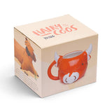 Puckator Ltd Puckator Ltd - Highland Coo Cow Head Ceramic Shaped Mug