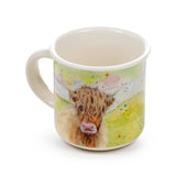 Puckator Ltd Puckator Ltd - Jan Pashley Highland Coo Cow Set of 2 Espresso Cups 75ml