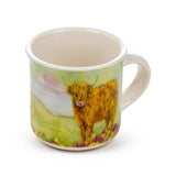 Puckator Ltd Puckator Ltd - Jan Pashley Highland Coo Cow Set of 2 Espresso Cups 75ml