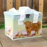 Puckator Ltd Puckator Ltd - Recycled RPET Lunch Bag - Jan Pashley Highland Coo Cow