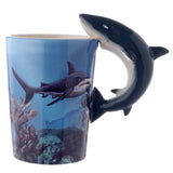 Puckator Ltd Puckator Ltd - Shark Ceramic Shaped Handle Mug