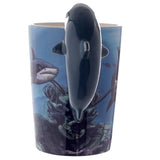 Puckator Ltd Puckator Ltd - Shark Ceramic Shaped Handle Mug
